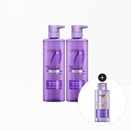 loreal L’Oréal Paris Hyaluronic Plump Airy Shampoo 660ml (Large Capacity) 2 units + Hyal Shampoo 80ml / 로레알파리 히알루로닉 플럼프 에어리 샴푸 660ml (대용량) 2개+히알샴푸80ml