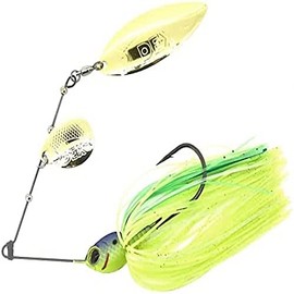 Berkley DEX Spinner Bait for Pike, Perch & Trout Fishing - Vibration Jig Lure with Spinner Blade