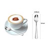 georglasko_8 Espresso Spoons Mini Spoon Coffee 18 10 Desert Tea