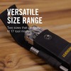 LEATHERMAN, Premium Nylon Snap Sheath with Pockets, Fits 4" to