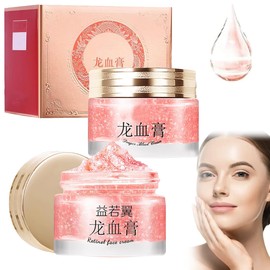 2 Stück Dragon's Blood Easy Cream, Drachenblut Creme, Anti Falten Gesichtscreme, Dragon Blood Faltenglättungs Gesichtscreme Für Straffe, Pralle Und Glatte Haut, Feuchtigkeitsspendende