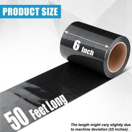 RV Underbelly Material RV Underbelly Tape, 6'' x 50' Waterproof Tape with Permanent Sealing Adhesive for Camper Travel Trailer, Mobile Home, Tear Repair Patch