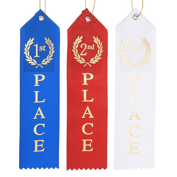 PATIKIL Award Ribbons, 36 Pcs 1st 2nd 3rd Place Prize