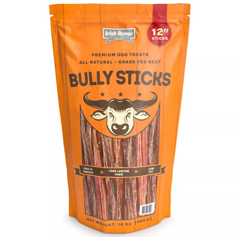 Irish Rover Beef Bully Sticks, 12 Inch (16 oz.)
