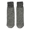 [Unicks] Kinuya 6942 Silk Pile Socks, Universal Design, Ink Color