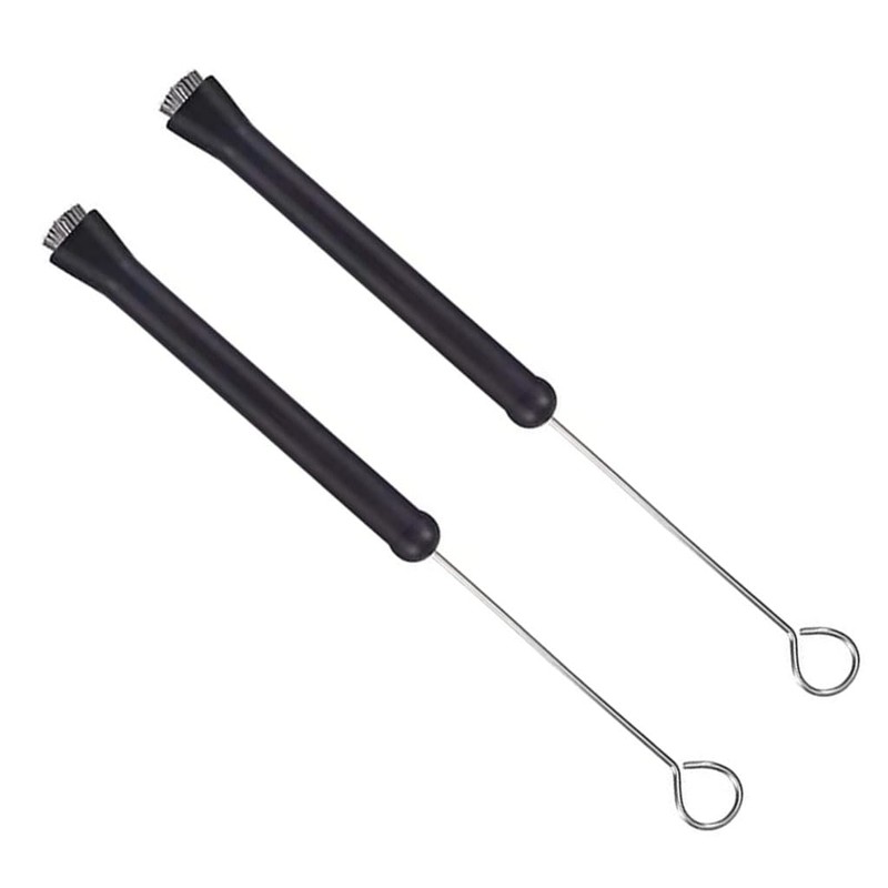 TUOREN 2Pair Jazz Drum Sticks Brushes Kit 1 Pair Retractable
