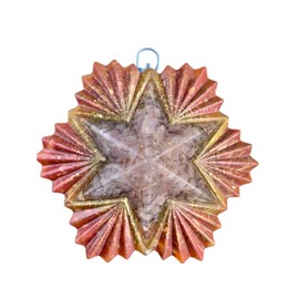 Pink Rose Quartz 6 Pointed Star Crystal Orgone Generator Energy Accumulator PERFECT GIFTING TOOL!! Made using Advance Harmonics Orgonite Many Beautiful Ingredients! sc(Pink Rose Quartz)