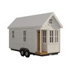 Tiny House Plans, 170 Sq Ft, DIY Plans for Wheeled