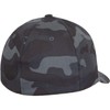 Fox Head Flexfit Cap, Black (Black Camo)