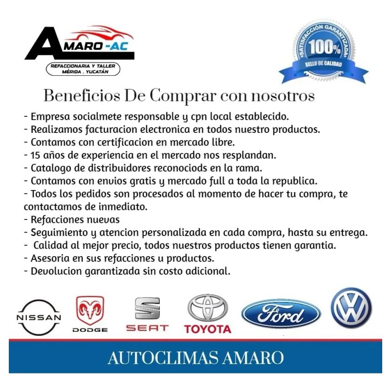 Condensador A/c Toyota Highlander L4 2.7l 2014 - 2019 Cn120