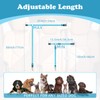 BWOGUE Pet Dog Cat Seat Belts, Car Headrest Restraint Adjustable