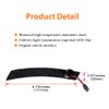 ADIIL Red Full LED Rear Bumper Side Marker Lights Assembly