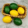 Artificial Lemon Simulation Lifelike Cituses Yellow Lemon & Green Lime