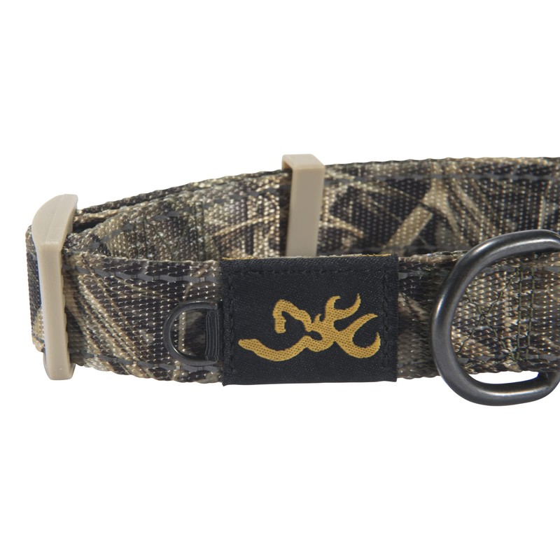 Browning Classic Preformance Webbing Pet Collar, Fully Adjustable, Available in