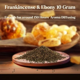 Scentiment Scent Diffuser Starter Kit: Aromatherapy Scented Pellets of Frankincense, 10g, Anxiety Relief Items,Sleep Well, Refills for Orbby Incense Burner