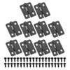 PATIKIL 10pcs 3/4" Small Butt Hinges Mini Jewelry Box Hinges