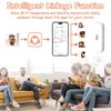 JAMHER WiFi Hygrometer Thermometer Sensor, Indoor Outdoor Wireless Temperature Humidity