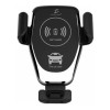 Ele-Gate Cargador Inalámbrico Carga Rápida De 10w Con Soporte Auto