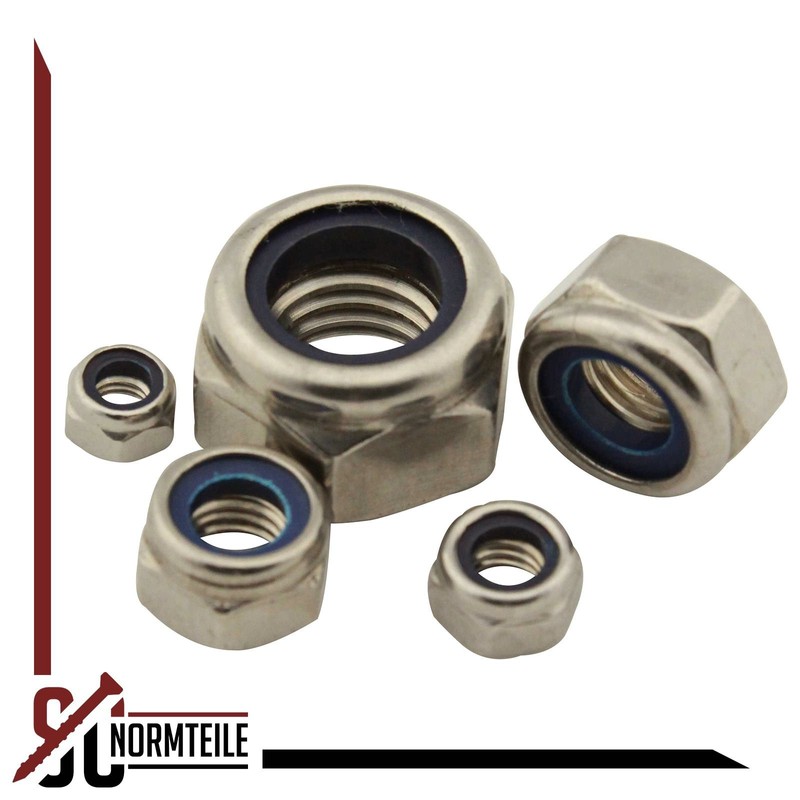 Locking Nuts (Standard Design) - M10 - (Pack of 10)