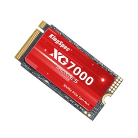 KingSpec 1TB PCIe 4.0 M.2 2242 SSD - Read Speed up to 7200MB/s, Internal NVMe SSD 3D NAND Flash, for Laptop & Desktop