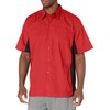 Chef Code Men's Utility Work Shirt with Button Front and