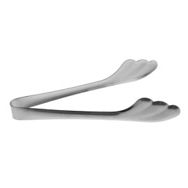 ULTECHNOVO Mini Stainless Steel Food Tongs with Angel Wings Design Compact Serving Tongs for Ice Appetizers Salads and Barbecues for Buffets and Picnics Easy to Clean and Maintain