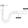 Joker Kitchen Sink Drain Hose 1" 1/4 1" 1/2 Outlet