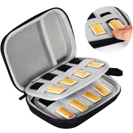 Saxophone Reed Case Abrasion Resistant Storage Box Lead Carrying Case Alto Saxophone Wind Instrument Parts, black, Simple