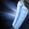 Wearable Waist Fan 3 Speeds Portable Mini USB Belt Fan