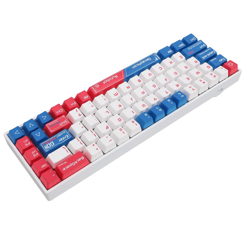 68 Key 60% Mechanical Gaming Keyboard RGB Backlit 3 Mode