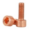 10pcs M3 Pure Copper Hex Hexagon Socket Allen Cap Head