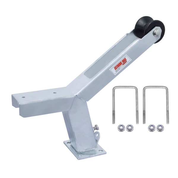Extreme Max Notched Winch Stand w/Roller & Hardware Galvanized (5"