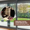 BeBecome Sliding Door Security Bar，17-50 inch Adjustable Patio Door Security