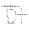 WJSYSHOP Footprint Feet Cookie Cutter