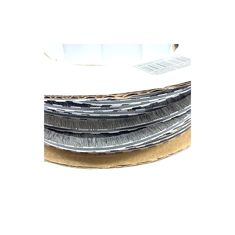 CRL Z78216C Zipper Pile Weatherstrip .187" Backing - .350" Pile