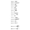 Fortessa Lucca 18/10 Stainless Steel Flatware Table Fork, Set of