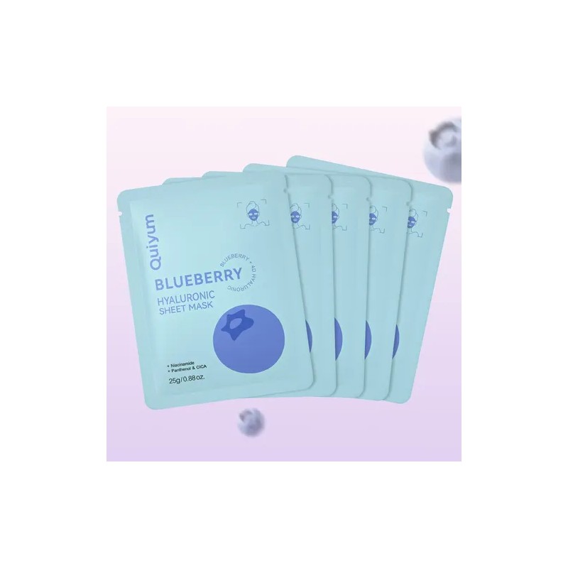 Set Quiyum Fruit Masks 25 Pzas Cuidado Hidratante Para Mujer