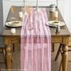 Artoid Mode Pink Gold Gauze Table Runner 70x300 cm, Glitter