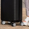Kisangel Replacement Trolley Case Wheels 4.33 Inch Diameter Universal Suitcase