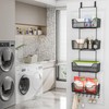 HapiRm Over The Door Organizer - Hanging Door Organizer with