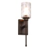 Wall Light 1 Light Wall Sconce With Glass Lampshade Classic