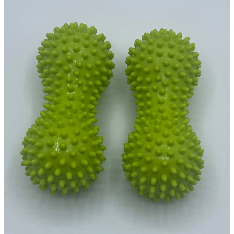 Therapist's Choice® Pack of 2 Soft Spiky Massage Peanut Balls,