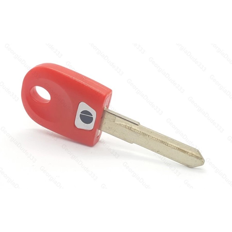 Aftermarket Ducati Aftermarket Double Sided Red Key Blank with T5