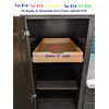 Elysian 14" Pull Out Kitchen Drawer for 18" Cabinets, Birch
