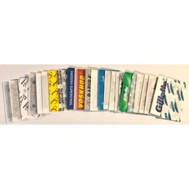 Double quality razor blades for razors, box of 24 razor blades.