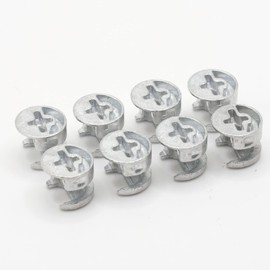 ReplacementScrews Eccentric Cam Lock Nuts Compatible with IKEA Part 106720 (Pack of 8)