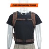 WELKINLAND-70Pockets HVAC Backpack, Heavy-Duty Electrician Tool Backpack, Hard Bottom Tool