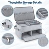 Golf Trunk Organizer for Shoes and Accessories – Waterproof 2-Layer