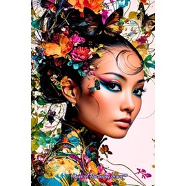 Muse of Fluttering Grace™: Where elegance takes flight in a garden of stillness and bloom.