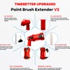 Multi Angle Paint Brush Extender V2, Long Handle Paint Brush,